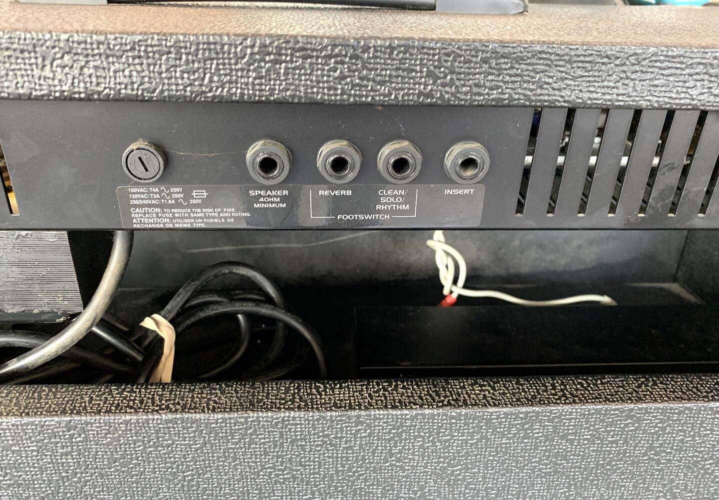 Crate GT1200H Half Stack Amplifier Head with Foot Switch Fastcash Pawn Checkcashers