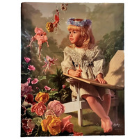 Naming Of The Flowers Painting by Bob Byerley on Canvas 343/395 wth Certificate 