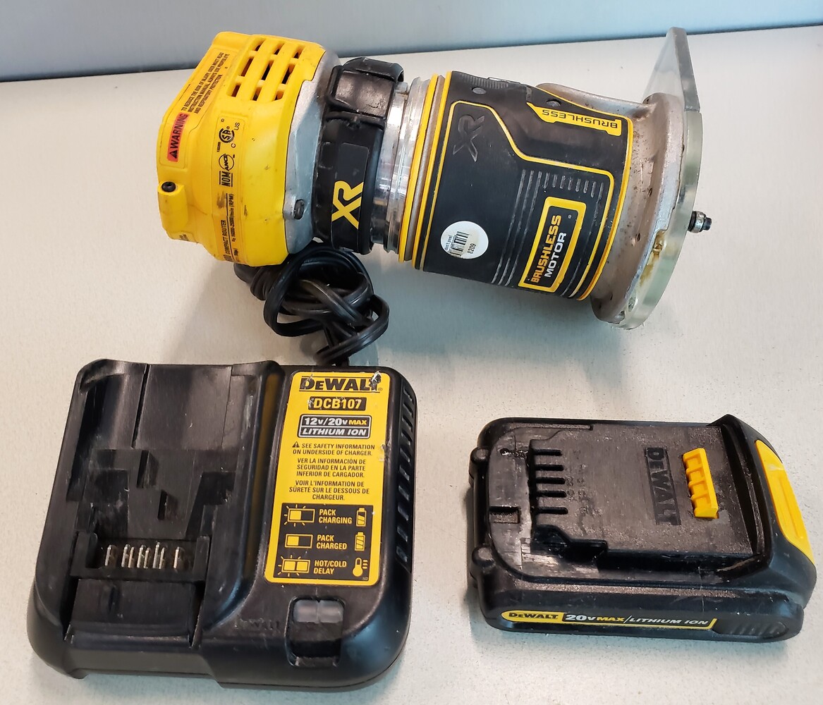 Dewalt 20V MAX XR Brushless Cordless Compact Router Fastcash Pawn