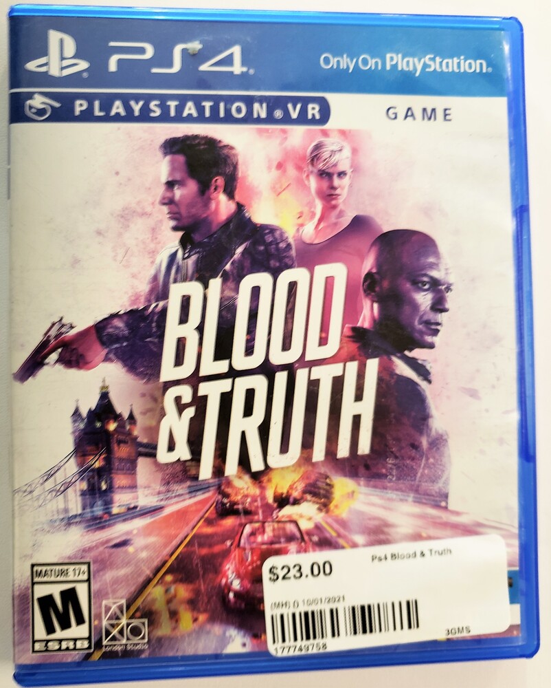 Blood & Truth for PS4