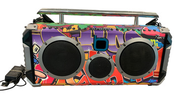 Bumpboxx Flare6 NYC Graffiti Bluetooth Speaker 