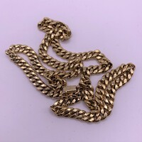 10k Yellow Gold 20 Inch Cuban Link Chain Necklace 6.2mm Wide 19.9g
