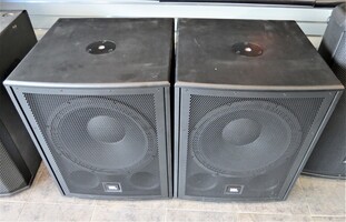 Pair of JBL IRX115S Speakers 