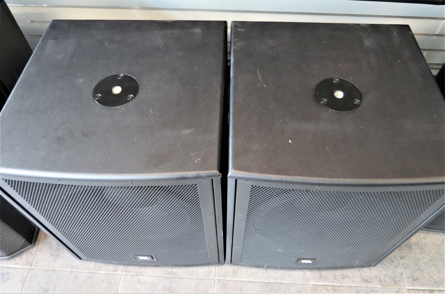 Pair of JBL IRX115S Speakers 