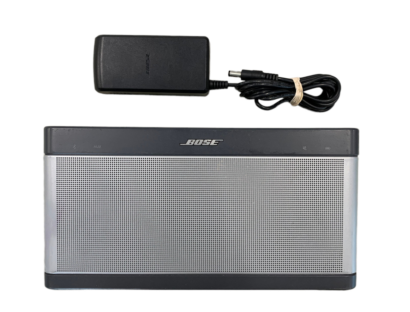 Bose SoundLink III 414255 Bluetooth Portable Speaker Gray Fastcash