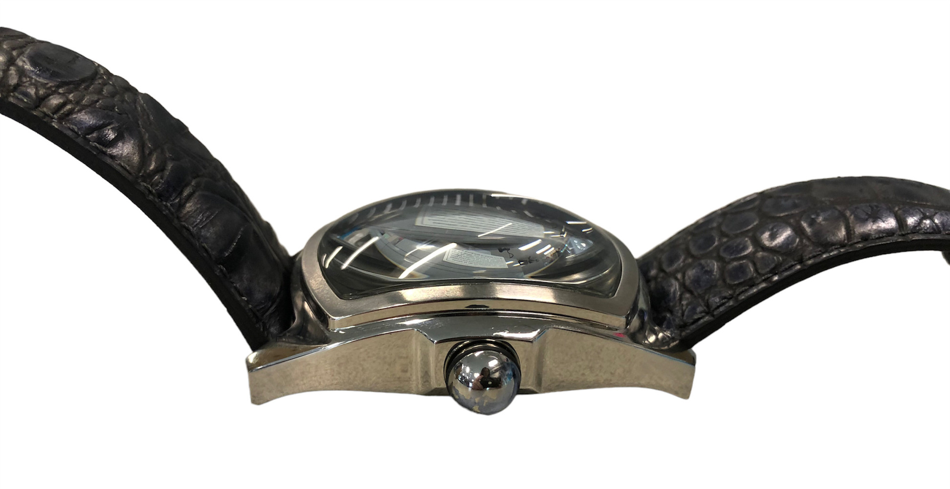  Invicta Lupah Dragon Black Mother of Pearl Dial Stainless Steel Men's Watch