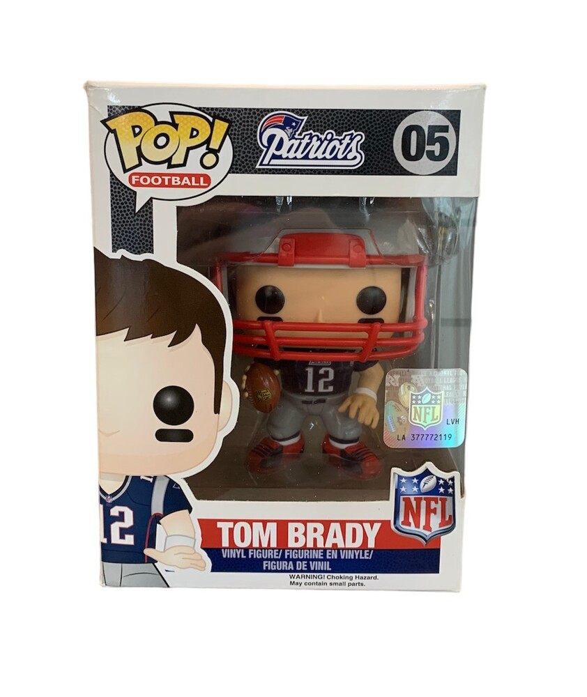 Funko Pop! Tom Brady Patriots #05 Blue Jersey