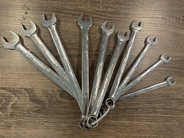 Snap On 10-Piece 10-19mm Metric Wrench Set