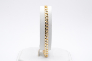  14k Yellow Gold Diamond Cut 10