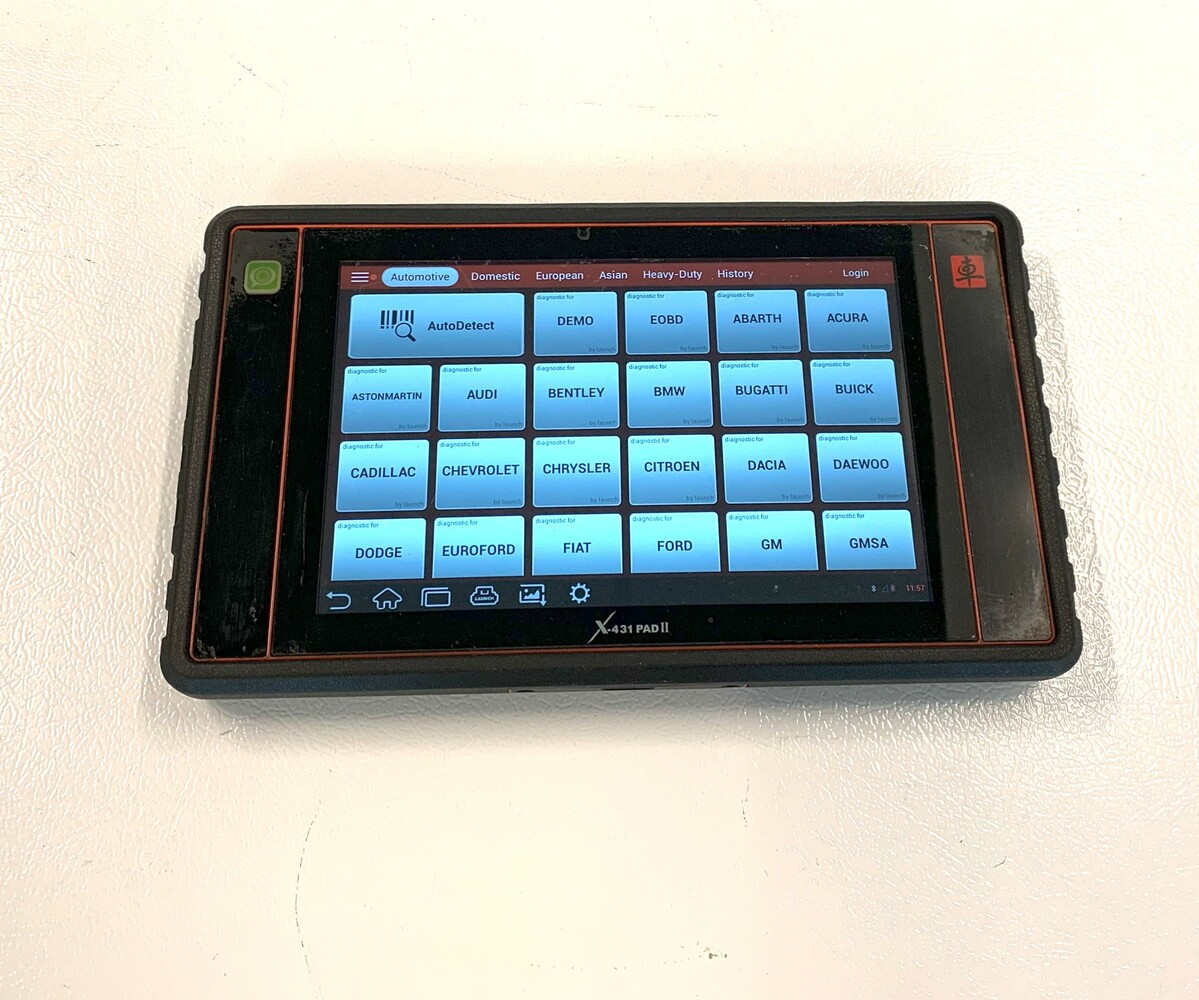 Launch X.431 Pad II Version V3.11.015 with Charger 