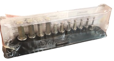 Snap On 11pc. Metric Hex Socket Driver Set 4-14mm (unopened)