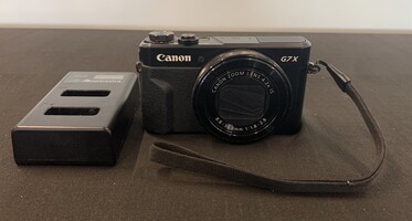 Canon - PowerShot G7 X Mark II 20.1-Megapixel Digital Video Camera - Black