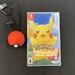 Pokemon Let's Go Pikachu! (Nintendo Switch, 2018) with Poke Ball Plus!