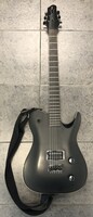 Jericho Guitar Fusion 6 Ignition Flat Black Electric Guitar