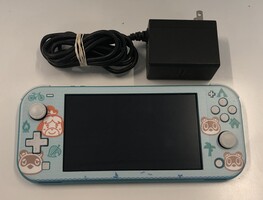Teal Nintendo Switch Lite Console with Charger