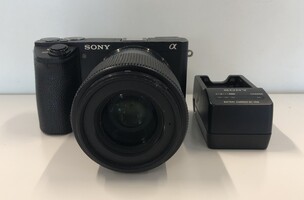 Sony Alpha a6500 24.2MP Digital Camera with Sigma 30mm 1:1.4 Lens 