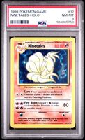 1999 Pokemon Game Ninetales Holo #12 PSA 8 NM-MT
