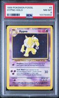 1999 Hypno - 8/62 Fossil Set - Holographic Pokemon Card 