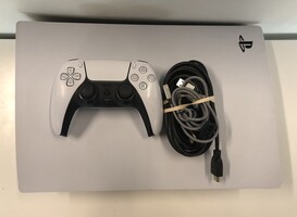 Sony PlayStation 5 PS5 Original Disc Version with Wires & Controller