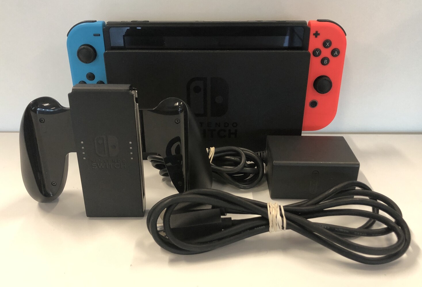 Nintendo Switch Console with Dock, Wires & Grip | Fastcash Pawn &  Checkcashers