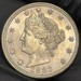 1883 "No Cents" V Liberty Nickel Uncirculated Blazing Luster