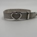 Tiffany & Co. Sterling Silver Somerset Mesh Heart Buckle Bracelet 8.75" Long