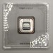 20G Silver Square Geiger Edelmetalle Encapsulated w/Assay