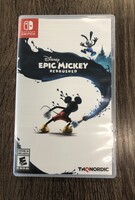 Disney Epic Mickey Rebrushed Nintendo Switch Game w/ Case
