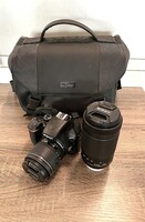 Nikon D3500 with 18-55mm and 70-300mm Lens and Carrying Case 