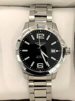 Longines Conquest Black Dial Automatic Watch Model L3.776.4