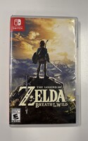 The Legend of Zelda Breath of the Wild Nintendo Switch Video Game