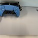 Sony PS5 Original Disc Version with Wires, Stand & Light Blue Controller
