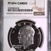  1976-S Eisenhower 40% SILVER Dollar $1 NGC PF69* STAR CAMEO TOP POP!