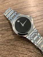 Movado Ladies Portfolio Stainless Steel Watch Model 01.3.14.1051 